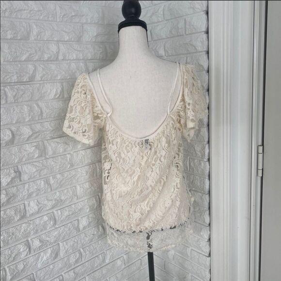 Floral Lace Boho Top - Picture 4 of 4